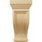 Ekena Millwork 6 1/2"W x 6 1/2"D x 14"H Traditional Recessed Corbel, Alder COR06X06X14TRAL - alternate 3
